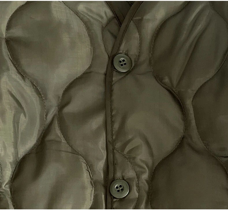 Field Tactical M65 Windbreaker Jacket Inner Lining with Pockets M43 M51 Warm Cotton Coat Liner Outdoor Hiking Climbing Clothes