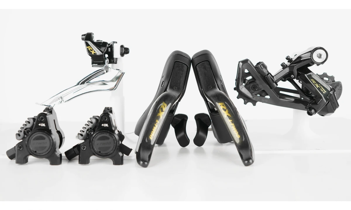 LTWOO RX Disc 2x12 Speed Road Bike Hydraulic Disc Brake Groupset Carbon & Alloy Version Capability with R7170 R8170