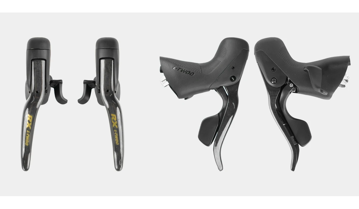 LTWOO RX Disc 2x12 Speed Road Bike Hydraulic Disc Brake Groupset Carbon & Alloy Version Capability with R7170 R8170