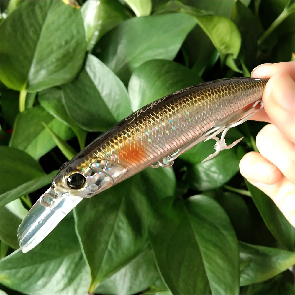 Tsurinoya 8pcs 90mm 37g Sinking Minnow Artificial Baits Long Casting Fishing Lures Goods Jerkbait Freshwater Stream Saltwater