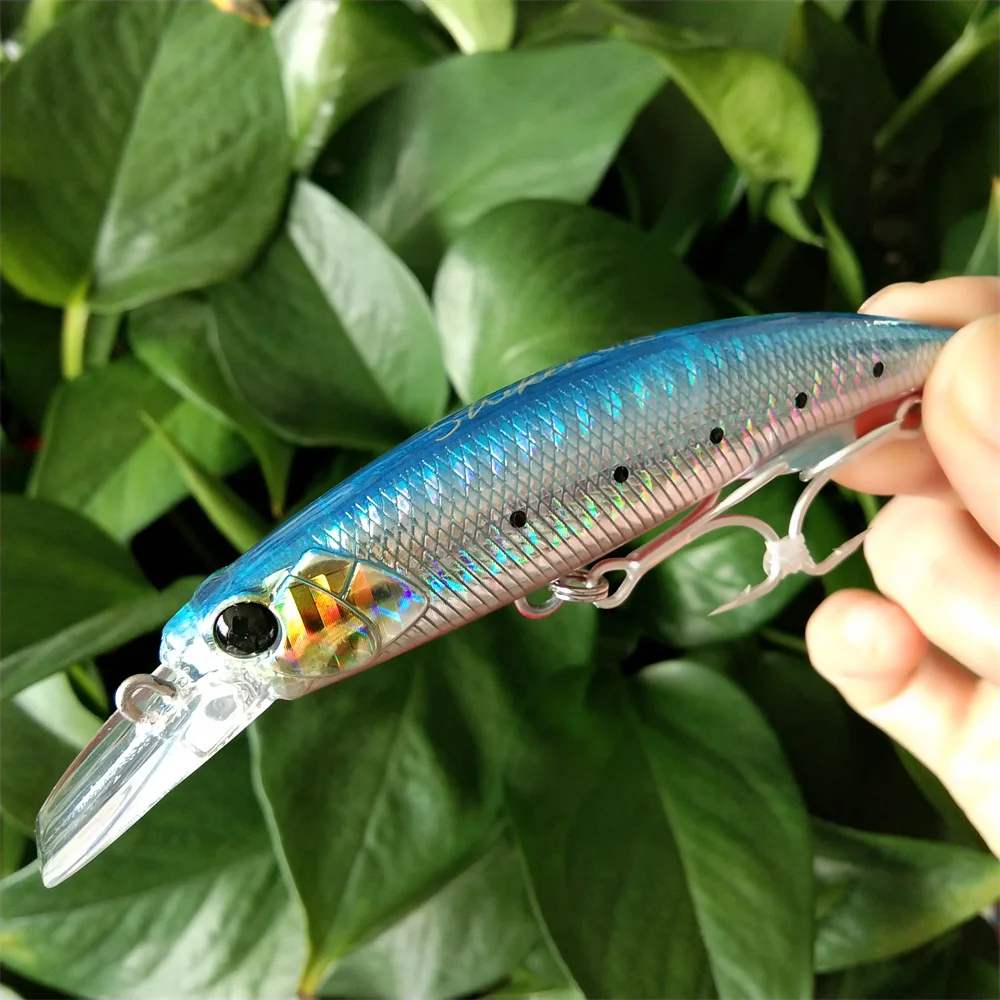 Tsurinoya 8pcs 90mm 37g Sinking Minnow Artificial Baits Long Casting Fishing Lures Goods Jerkbait Freshwater Stream Saltwater