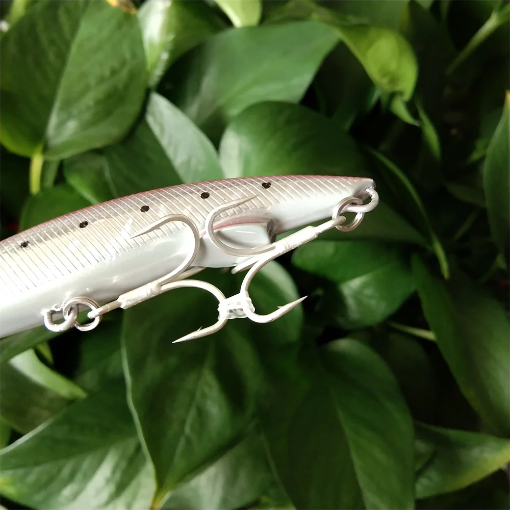 Tsurinoya 8pcs 90mm 37g Sinking Minnow Artificial Baits Long Casting Fishing Lures Goods Jerkbait Freshwater Stream Saltwater