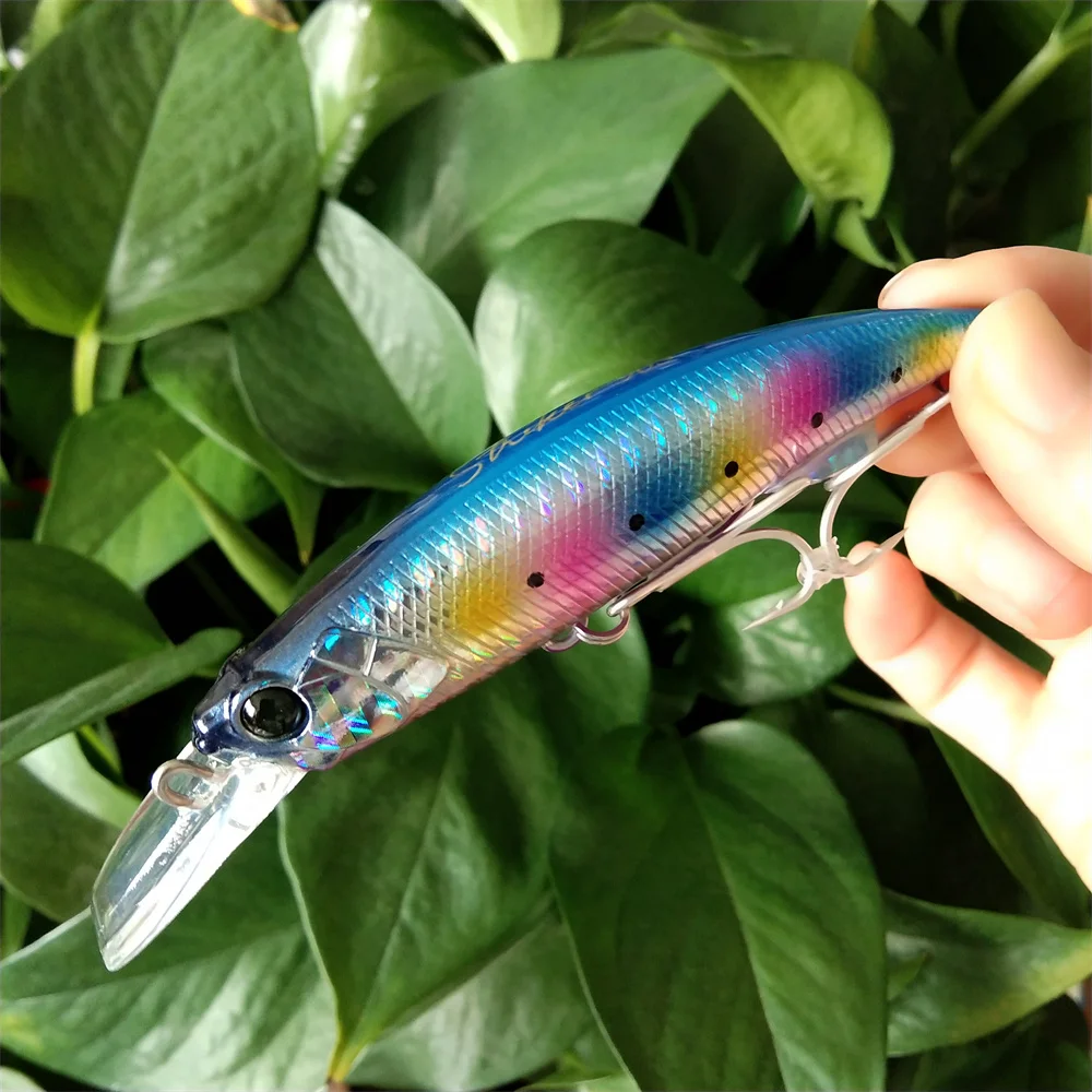 Tsurinoya 8pcs 90mm 37g Sinking Minnow Artificial Baits Long Casting Fishing Lures Goods Jerkbait Freshwater Stream Saltwater
