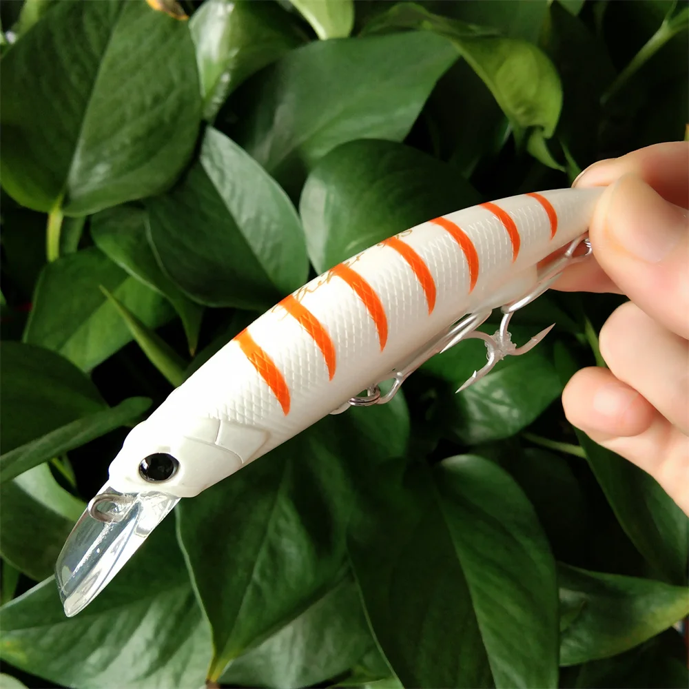 Tsurinoya 8pcs 90mm 37g Sinking Minnow Artificial Baits Long Casting Fishing Lures Goods Jerkbait Freshwater Stream Saltwater