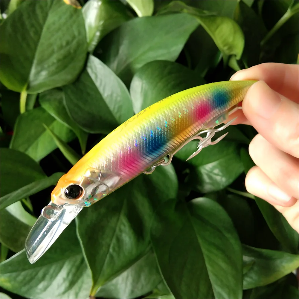 Tsurinoya 8pcs 90mm 37g Sinking Minnow Artificial Baits Long Casting Fishing Lures Goods Jerkbait Freshwater Stream Saltwater