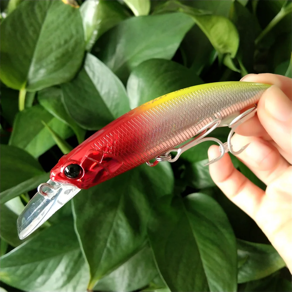Tsurinoya 8pcs 90mm 37g Sinking Minnow Artificial Baits Long Casting Fishing Lures Goods Jerkbait Freshwater Stream Saltwater