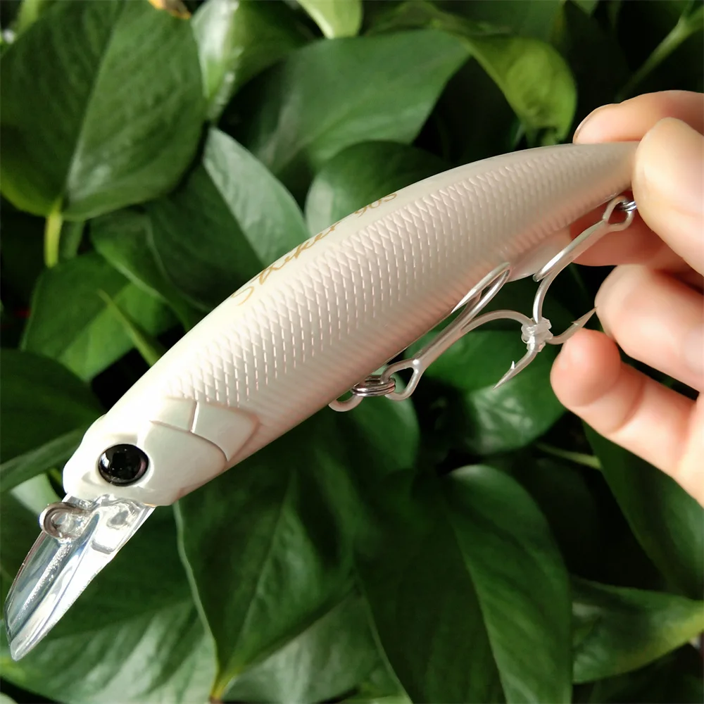 Tsurinoya 8pcs 90mm 37g Sinking Minnow Artificial Baits Long Casting Fishing Lures Goods Jerkbait Freshwater Stream Saltwater