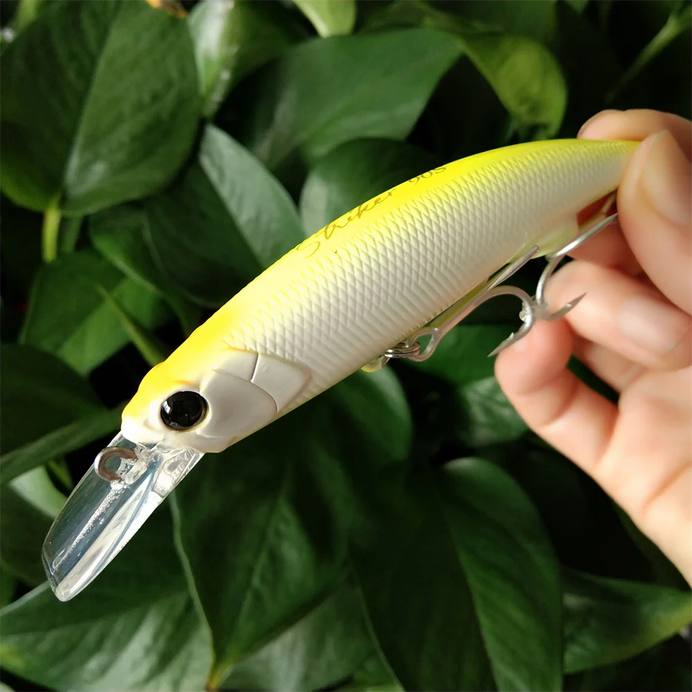 Tsurinoya 8pcs 90mm 37g Sinking Minnow Artificial Baits Long Casting Fishing Lures Goods Jerkbait Freshwater Stream Saltwater