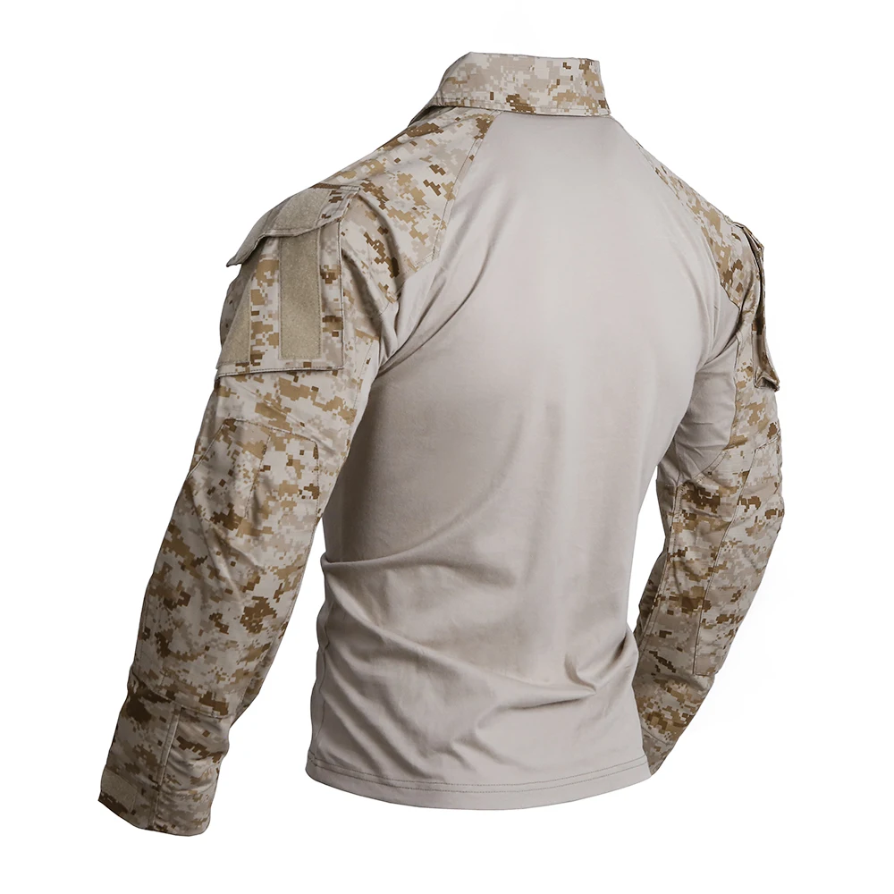 Emersongear Tactical E3 Combat Uniform Sets 2017 Shirt Pants Tops Duty Cargo Trouser Mens Camouflage Suits Sports Hiking AOR1