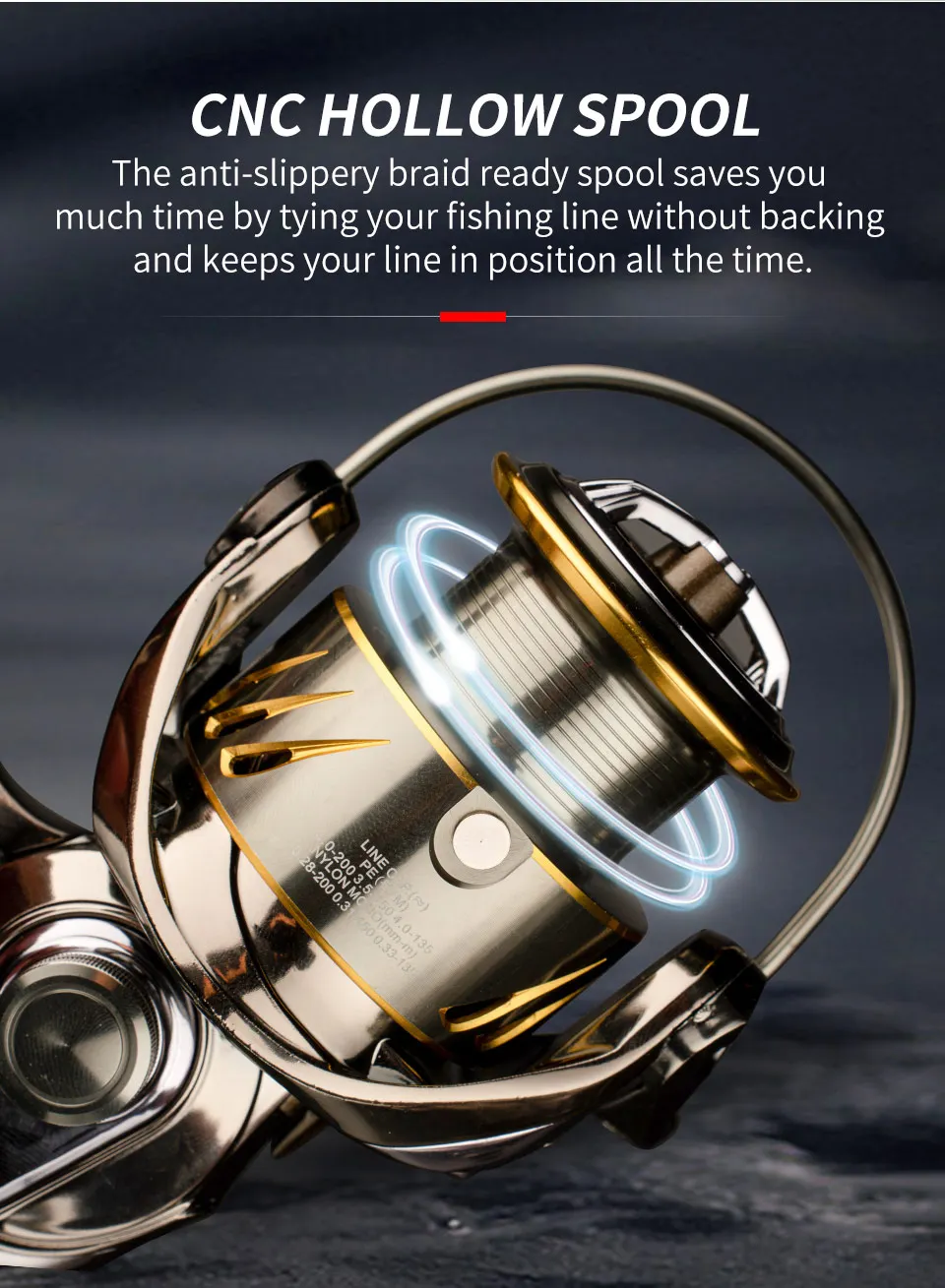 Fishing Reel 1000-6000 5.2:1 9+1BB Fishing Reels MAX Drag 10-25KG Power Spinning Reel Metal body Reel For Seawater Reel