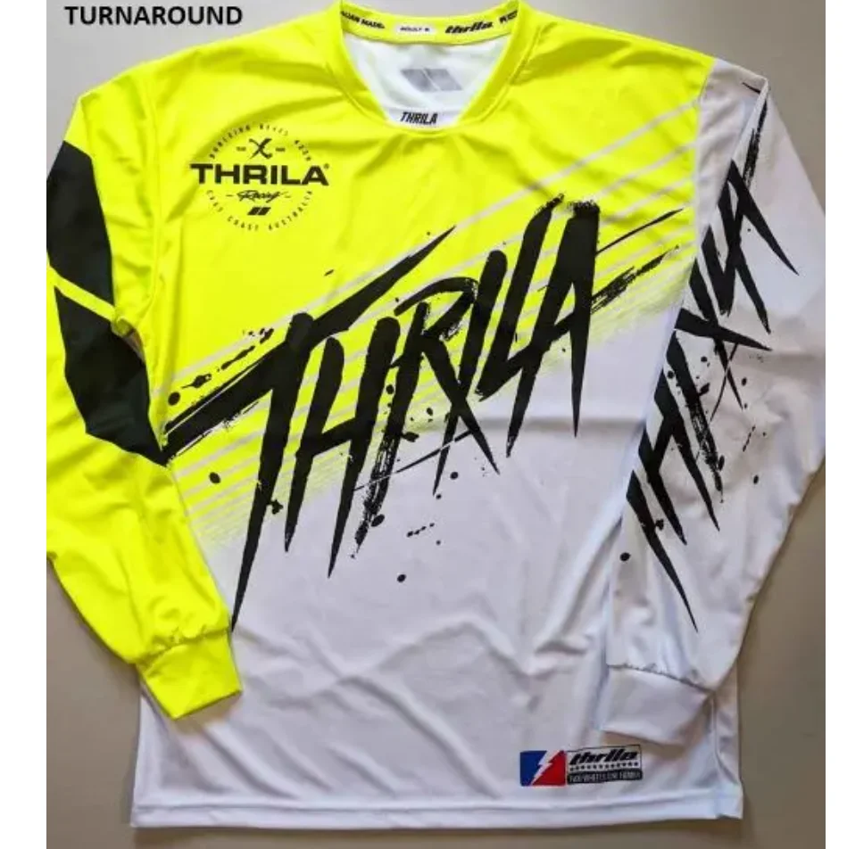 2024 Motocross Jersey Moto Enduro MX BMX MTB Downhill Jersey Off Road Bike Speed Long Motorcycle Maillot Motocross