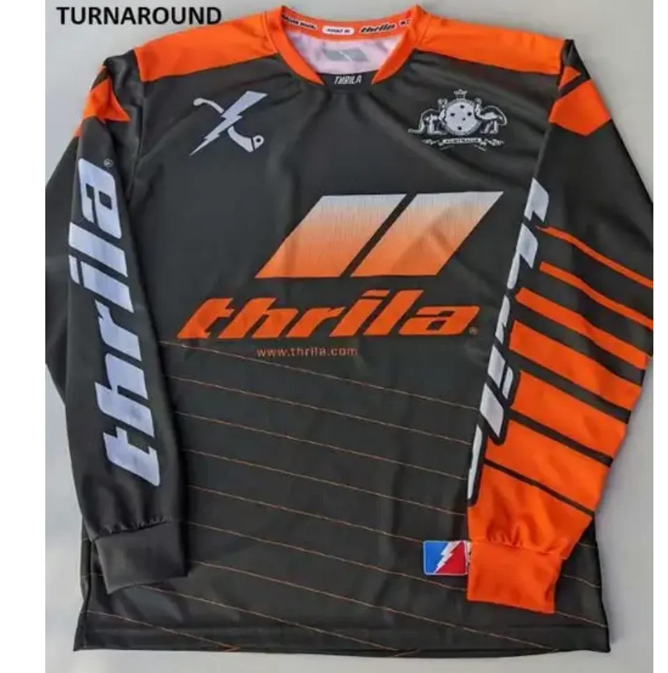 2024 Motocross Jersey Moto Enduro MX BMX MTB Downhill Jersey Off Road Bike Speed Long Motorcycle Maillot Motocross