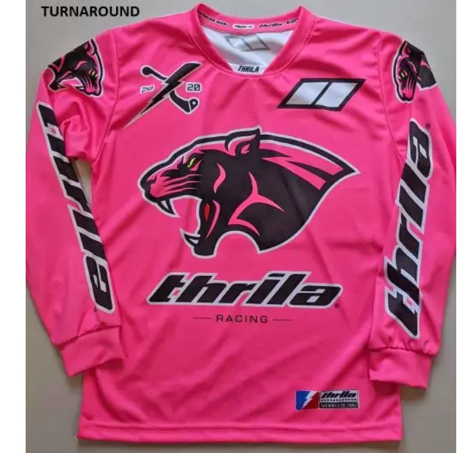 2024 Motocross Jersey Moto Enduro MX BMX MTB Downhill Jersey Off Road Bike Speed Long Motorcycle Maillot Motocross