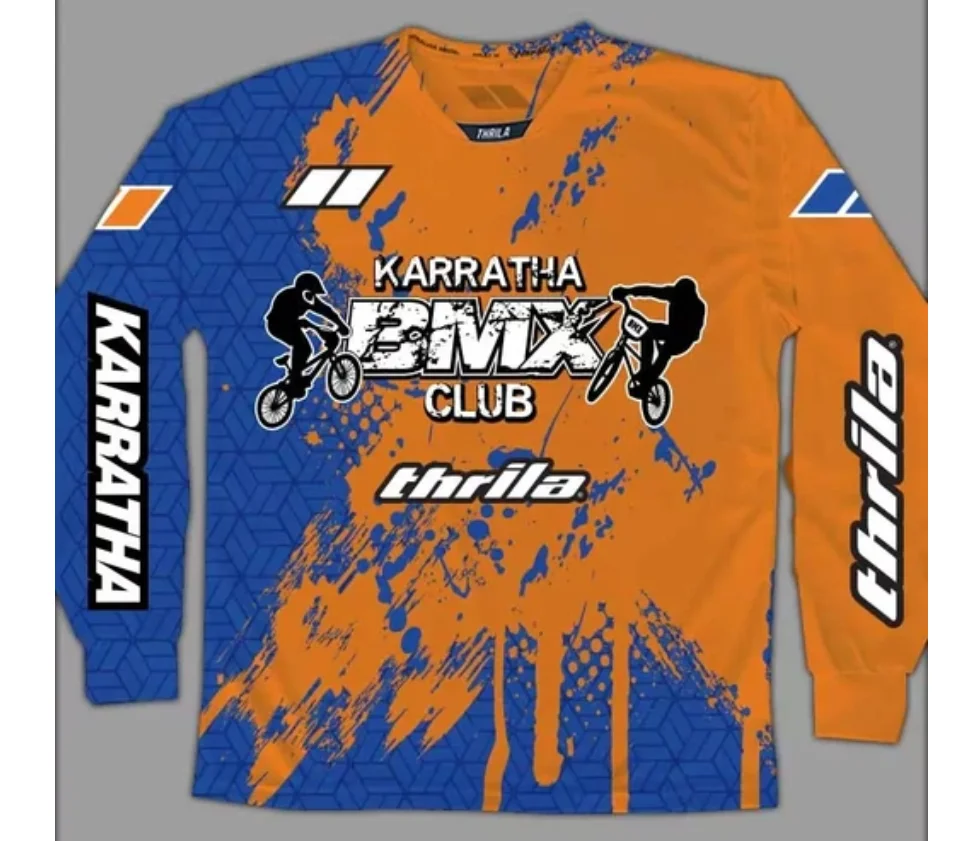 2024 Motocross Jersey Moto Enduro MX BMX MTB Downhill Jersey Off Road Bike Speed Long Motorcycle Maillot Motocross