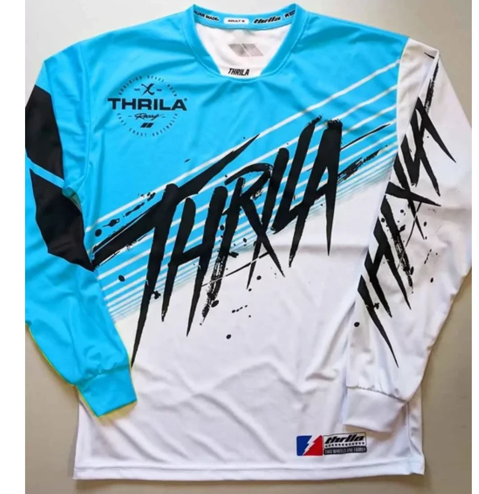2024 Motocross Jersey Moto Enduro MX BMX MTB Downhill Jersey Off Road Bike Speed Long Motorcycle Maillot Motocross