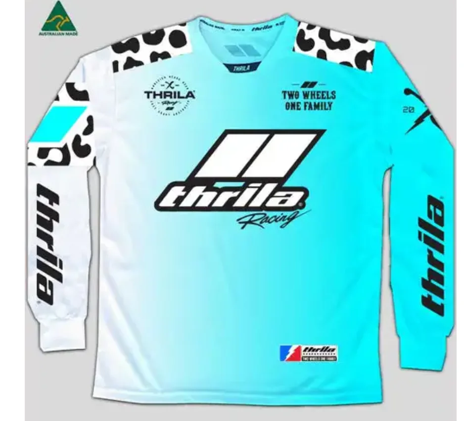 2024 Motocross Jersey Moto Enduro MX BMX MTB Downhill Jersey Off Road Bike Speed Long Motorcycle Maillot Motocross