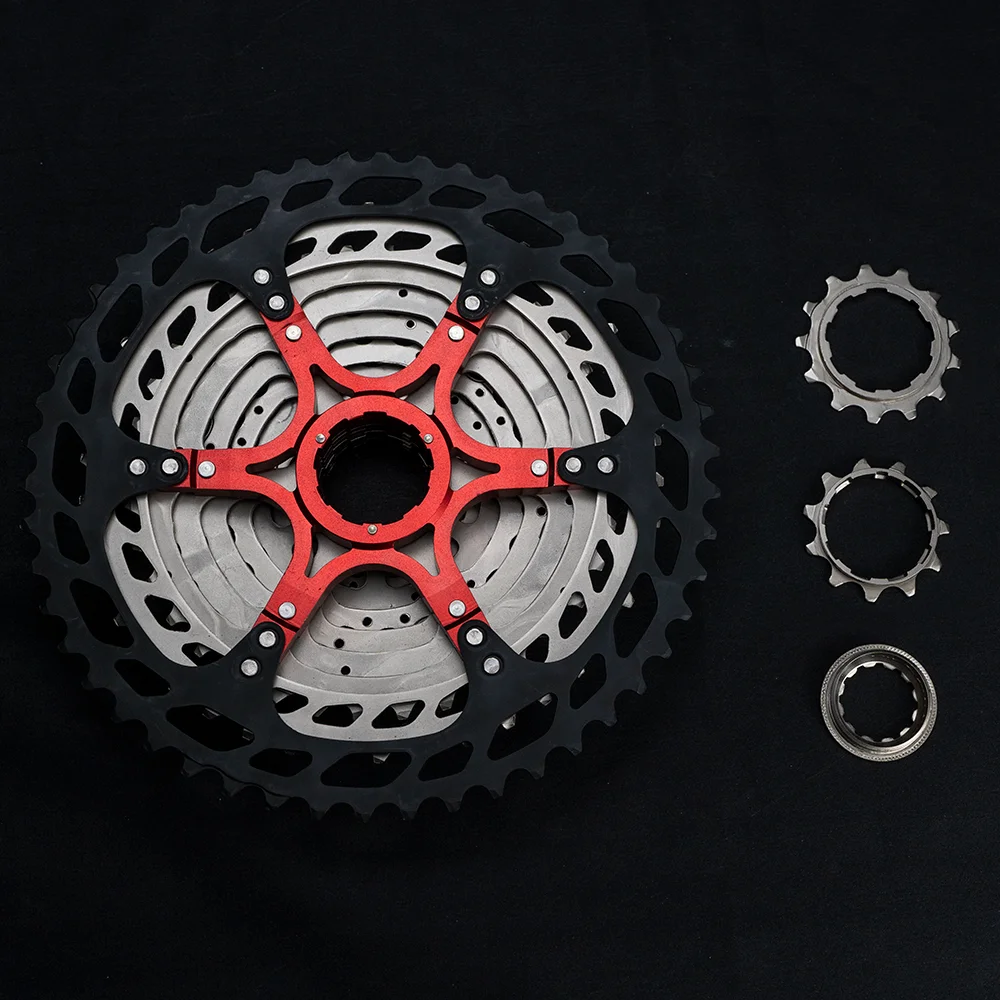 ZRACE Bicycle Cassette 11 Speed MTB Bike Freewheel 11-46T / 11-50T / 11-52T Aluminum Alloy Bracket, 11s CASSETTE