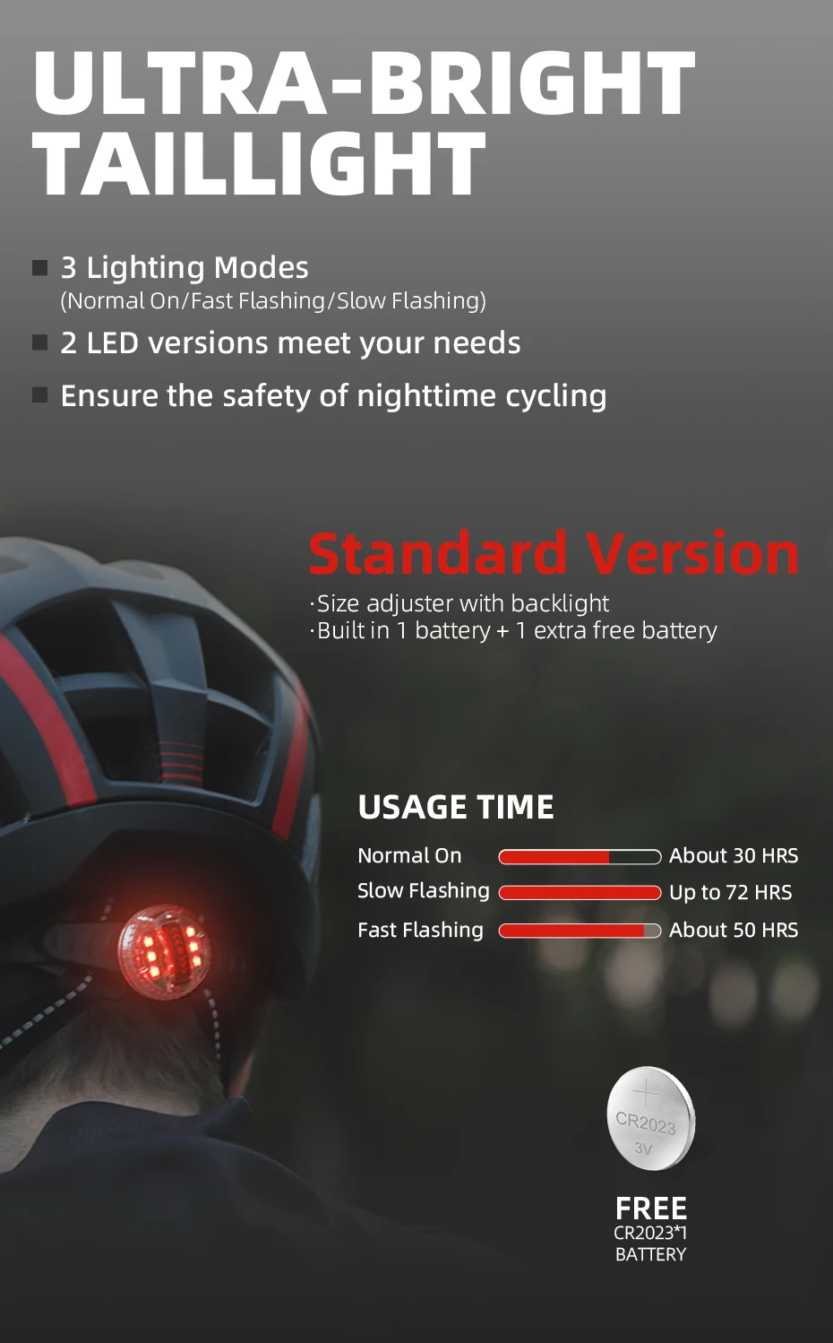 VICTGOAL MTB Bike Helmet for Men Women Visor Goggles LED Rear Light Mountain Road Bicycle Helmets Racing Cycling Safety Riding