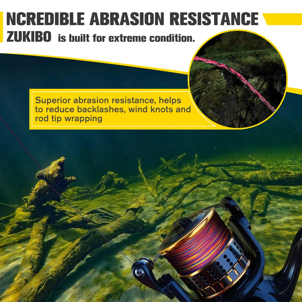 Japan Original Xbraid Upgrade X8 Multicolor High Quality Multifilament Line Super Strong Saltwater Fishing Line 1000M/500M/300M