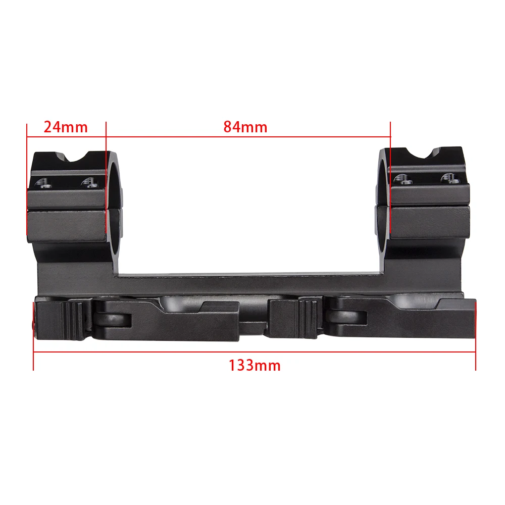 Marcool Tactical 25.4/30mm One-piece Ring Mount with Quick Release Aluminum Alloy Mount