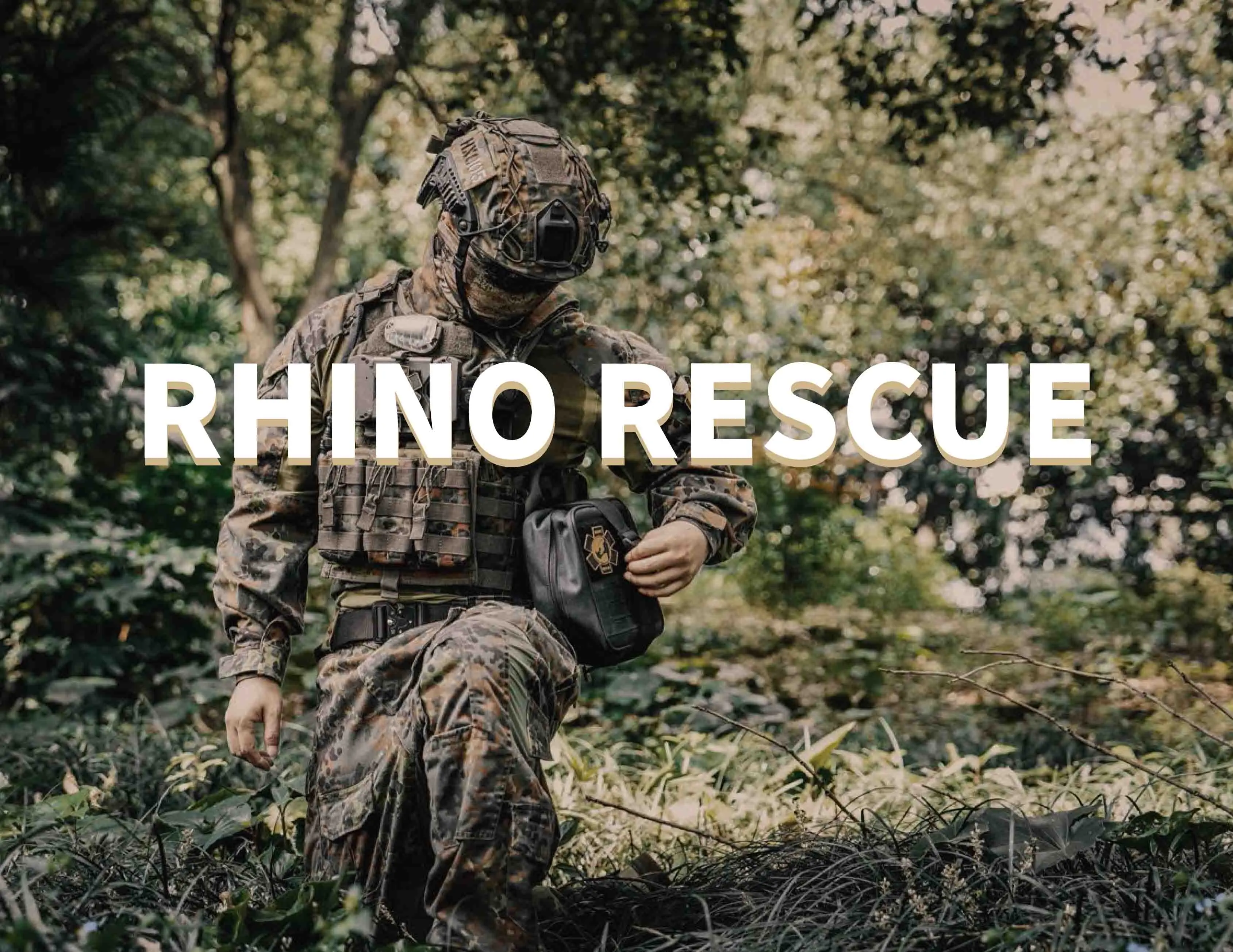 RHINO RESCUE Mini First Aid Kit Ultralight Waterproof Medical Kit for Hiking Camping Backpacking Cycling Travel Vehicles 105PC