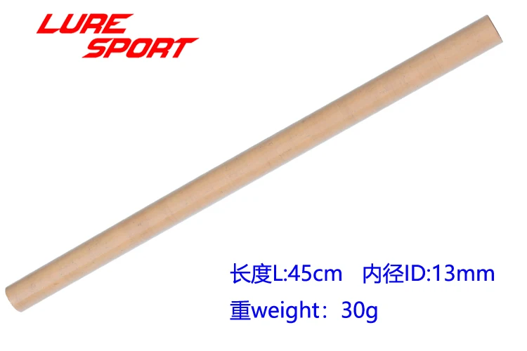 LureSport 3A 45cm Cork Grip OD24mm Rod Building Component Cork Rod Handle Repair Fishing Pole DIY Accessory