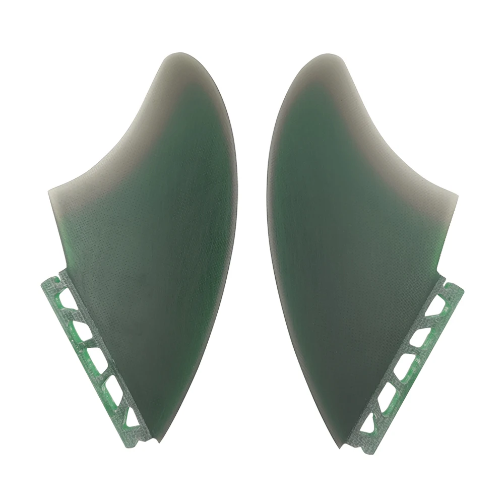 K2 Surfboard Fins For UPSURF FUTURE Fin Boxes Keel Twin Tabs Quilhas Fibreglass Performance Core Surf Fins 3 Colors Funboard Fin