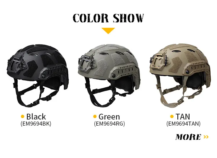 Emersongear Fast SF Ultra High Cut Tactical Helmet For Training Head Protective ABS Guard Airsoft Hunting Cycling Headwear