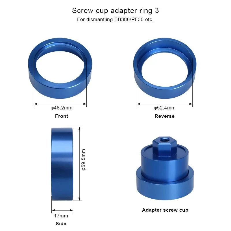 Bicycle Bottom Bracket Bearing Remove Install Tool For MTB Road Bike BB Press Fit 24mm 30mm BB86 BB30 BB92 PF30 Repair Kit