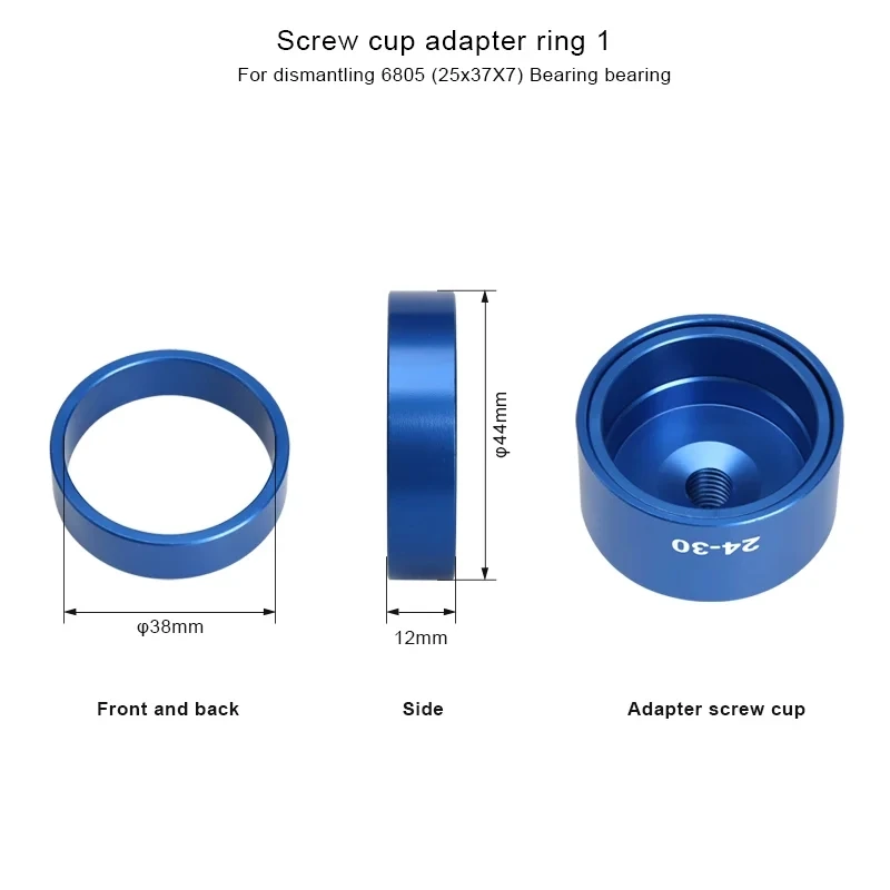 Bicycle Bottom Bracket Bearing Remove Install Tool For MTB Road Bike BB Press Fit 24mm 30mm BB86 BB30 BB92 PF30 Repair Kit
