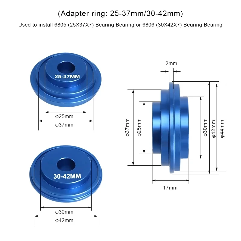 Bicycle Bottom Bracket Bearing Remove Install Tool For MTB Road Bike BB Press Fit 24mm 30mm BB86 BB30 BB92 PF30 Repair Kit