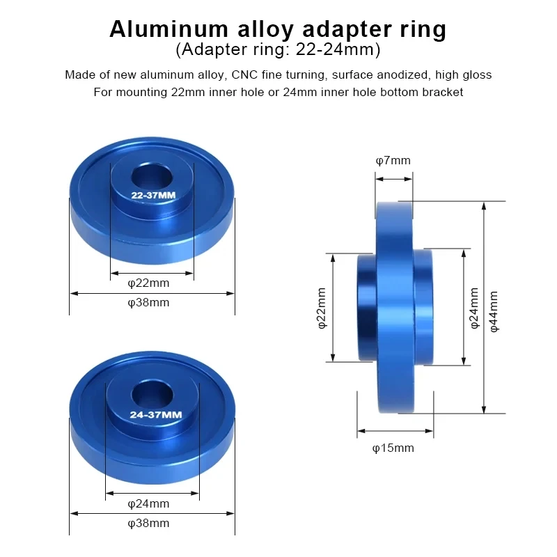 Bicycle Bottom Bracket Bearing Remove Install Tool For MTB Road Bike BB Press Fit 24mm 30mm BB86 BB30 BB92 PF30 Repair Kit