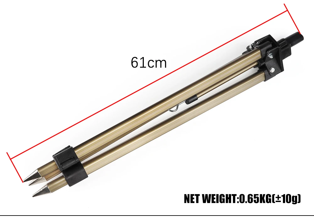 W.P.E Fishing Rod Pod Foldable Adjustable Telescopic Fishing Rod Holder ripod Stand Aluminum Alloy Pole Bracket Fishing Tackle