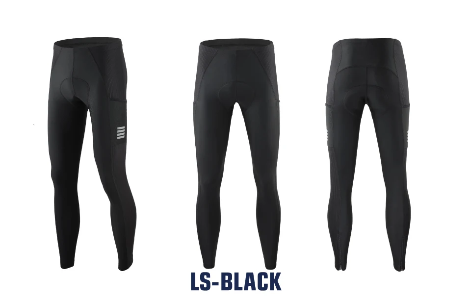 KEMALOCE Men Cycling Pants Summer&Autumn Quick Dry Blue/Black/Grey Gel Pad MTB Bike Bib Pants High End Breathable Long Tights