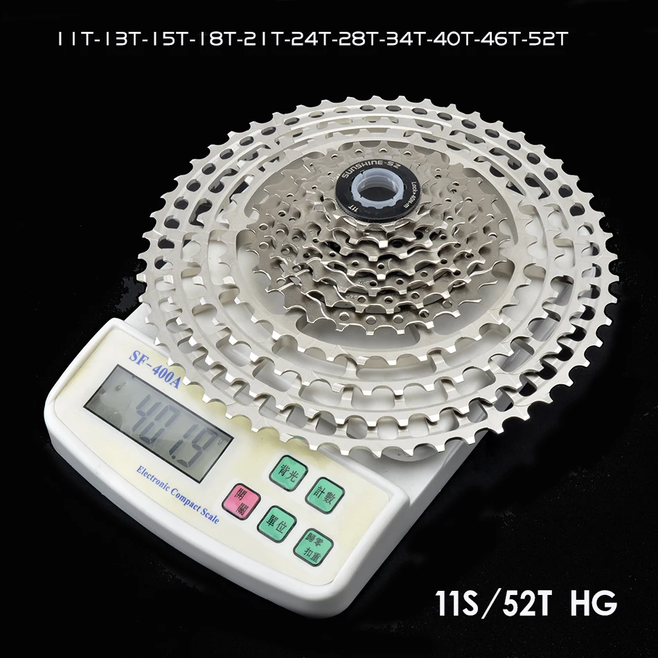 GOLDIX Ultralight MTB Cassette CNC 10/11/12Speed 46-52T HG Freewheel for SHIMANO DEORE SLX XT SRAM Transmission
