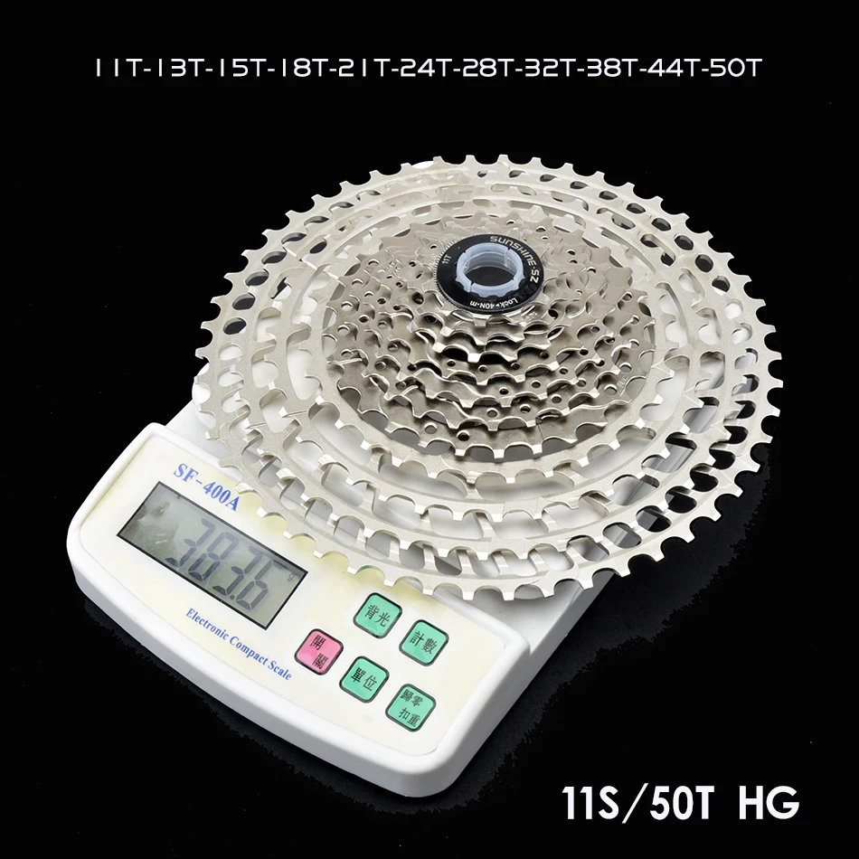 GOLDIX Ultralight MTB Cassette CNC 10/11/12Speed 46-52T HG Freewheel for SHIMANO DEORE SLX XT SRAM Transmission
