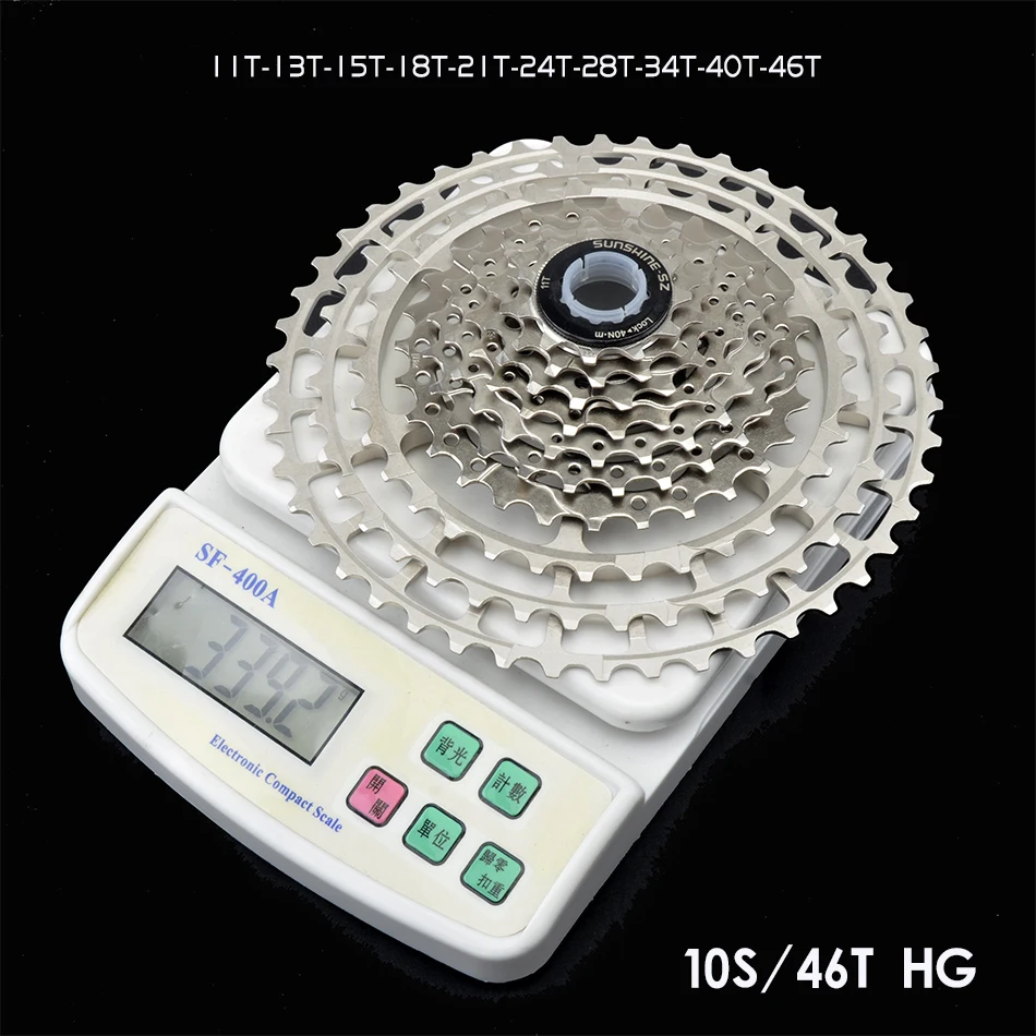GOLDIX Ultralight MTB Cassette CNC 10/11/12Speed 46-52T HG Freewheel for SHIMANO DEORE SLX XT SRAM Transmission