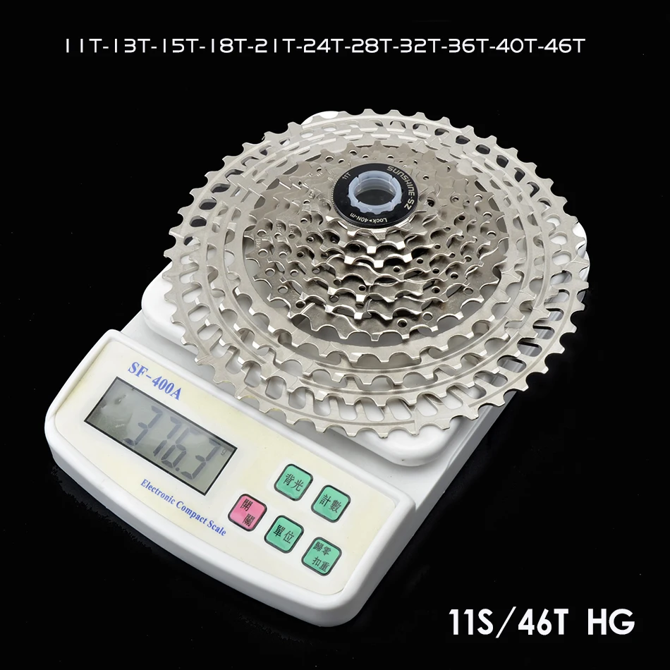 GOLDIX Ultralight MTB Cassette CNC 10/11/12Speed 46-52T HG Freewheel for SHIMANO DEORE SLX XT SRAM Transmission