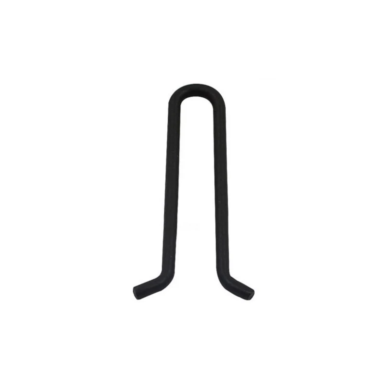 1000pcs Carp Fishing Tackle Terminal Matt Black Lead Weight Mould Eye Loops Clips Bent Head U-shape Clip Fishing Goods Pesca