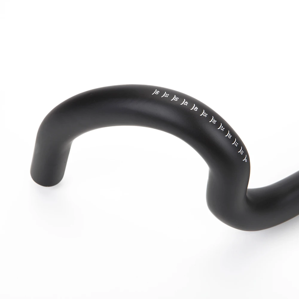 New Carbon Gravel Handlebar Big Flare Bar Cycle Cross Road Bike Handlebars 380/400/420/440mm Carbon Fiber Bicycle Handle