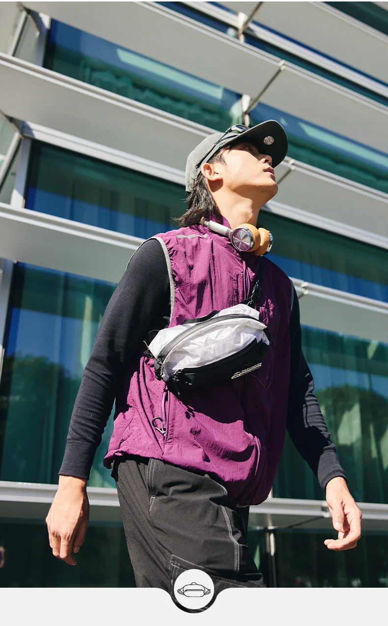 Naturehike Hydrogen Series 5L Crossbody Chest Bag Outdoor Casual Shoulder Satchel Portable Waterproof Waist Bag Cycling Running