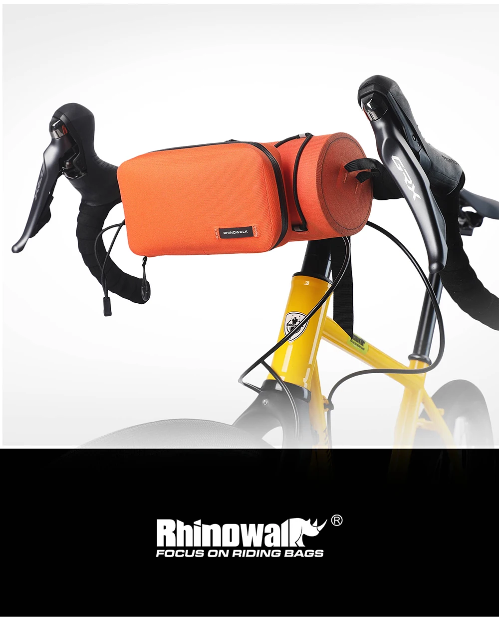 Rhinowalk Riding Pouch Waterproof Lightweight Cycling Handbag Clothing Pack Quick Release Riding Portable Tool Bag Case