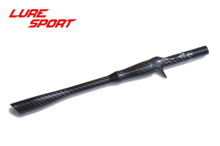 LureSport 3K Woven Carbon Unibody 35cm Cast Reel Seat Grip Handle Triangular Butt FUJI KDPS16 Rod Building Component Repair DIY