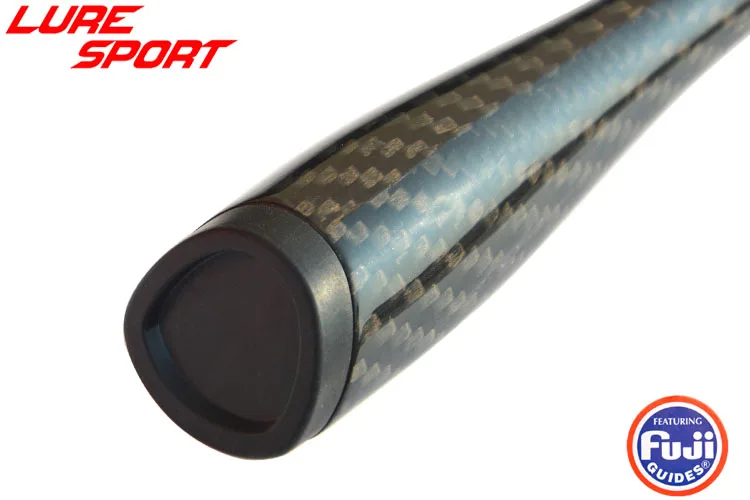 LureSport 3K Woven Carbon Unibody 35cm Cast Reel Seat Grip Handle Triangular Butt FUJI KDPS16 Rod Building Component Repair DIY