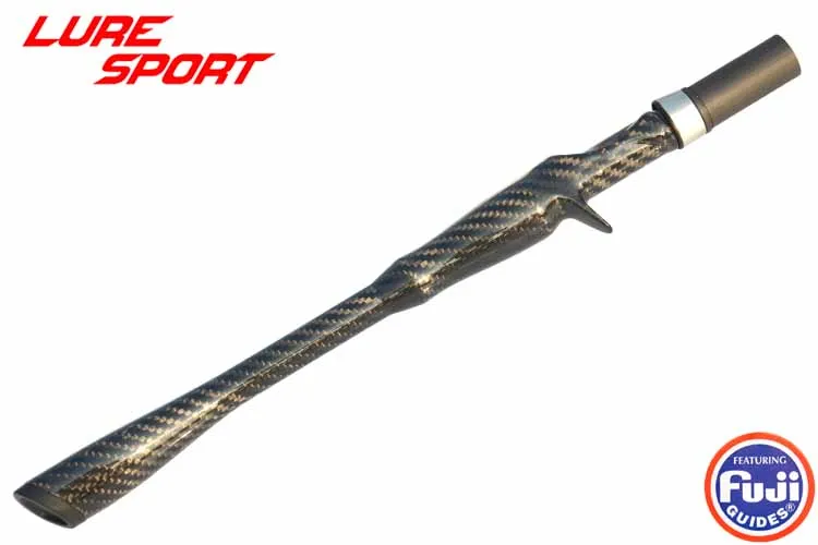 LureSport 3K Woven Carbon Unibody 35cm Cast Reel Seat Grip Handle Triangular Butt FUJI KDPS16 Rod Building Component Repair DIY