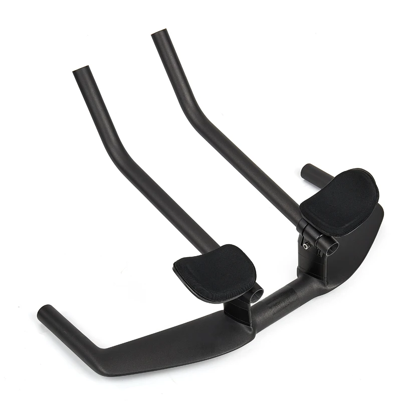No Logo Aero Carbon Fiber Triathlon Bicycle Handlebar TT Bar HB095 15 Degrees Regardless Of Left And Right Arms