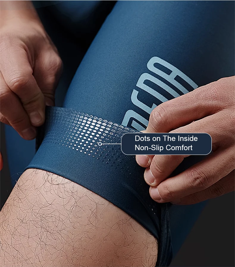LAMEDA Summer Cycling Bib Shorts Men Outdoor Wear Bike Ride Padded Riding Bib Tights Bicycle Men's Cycling Clothing Quick-Dry