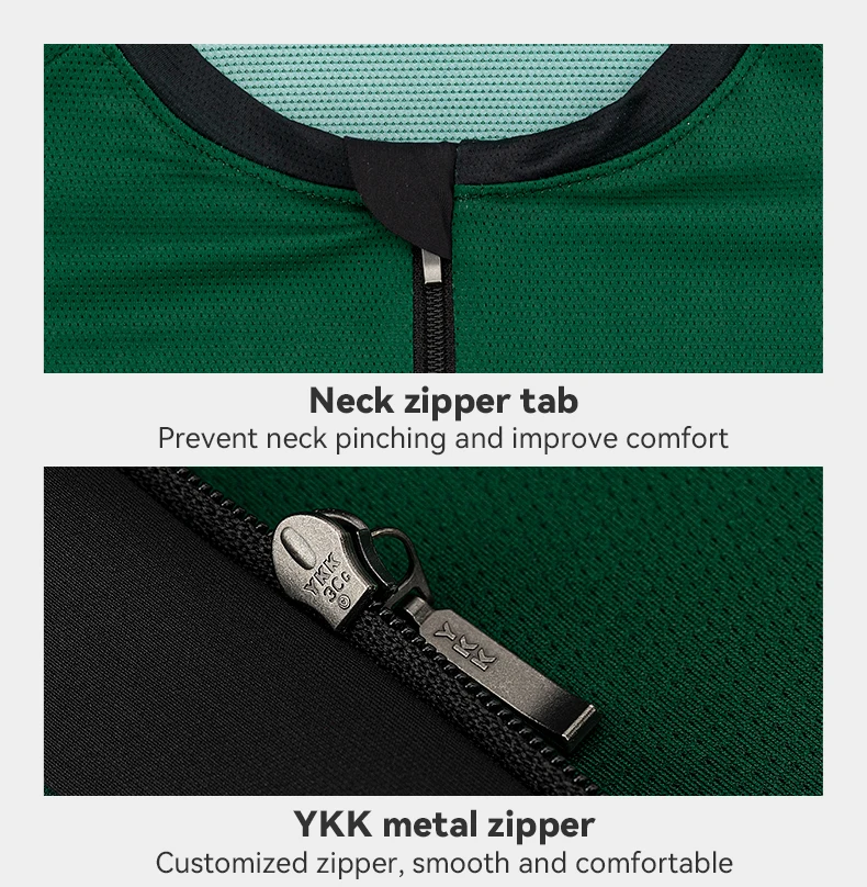 ROCKBROS Cycling Jersey Summer Bicycle Skin-Friendly Breathable Short Sleeve Sports Quick Dry Reflective Cycling Equipment