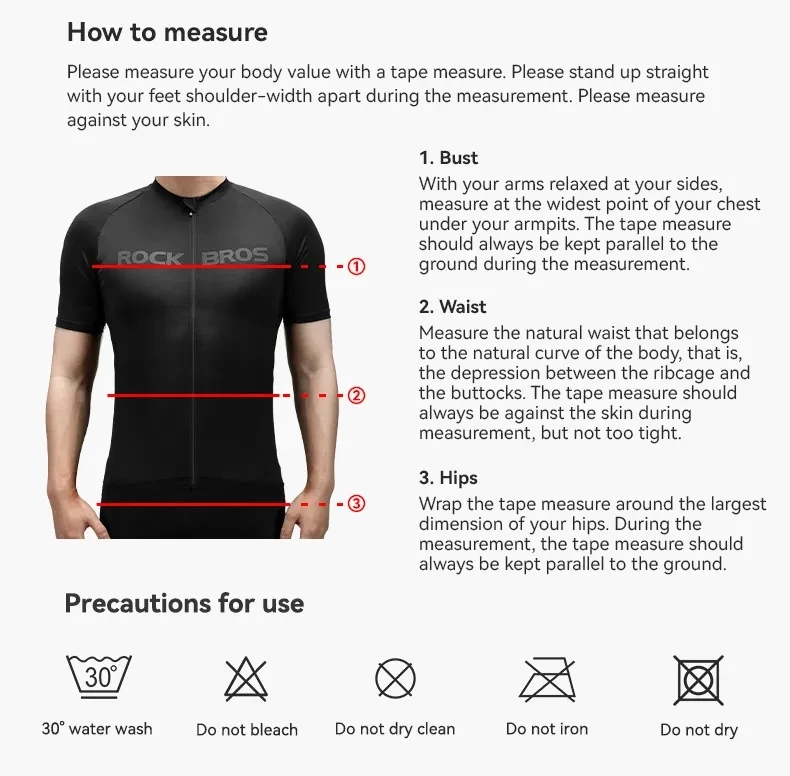 ROCKBROS Cycling Jersey Summer Bicycle Skin-Friendly Breathable Short Sleeve Sports Quick Dry Reflective Cycling Equipment
