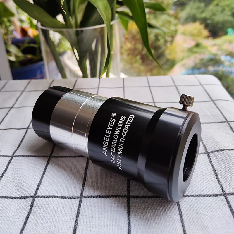 Angeleyes-Professional Telescope Eyepiece, 2 in, 2x Barlow Lens, Eyepiece, Astronomical Accessories
